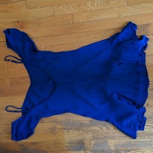 Lulu's blue party dress
